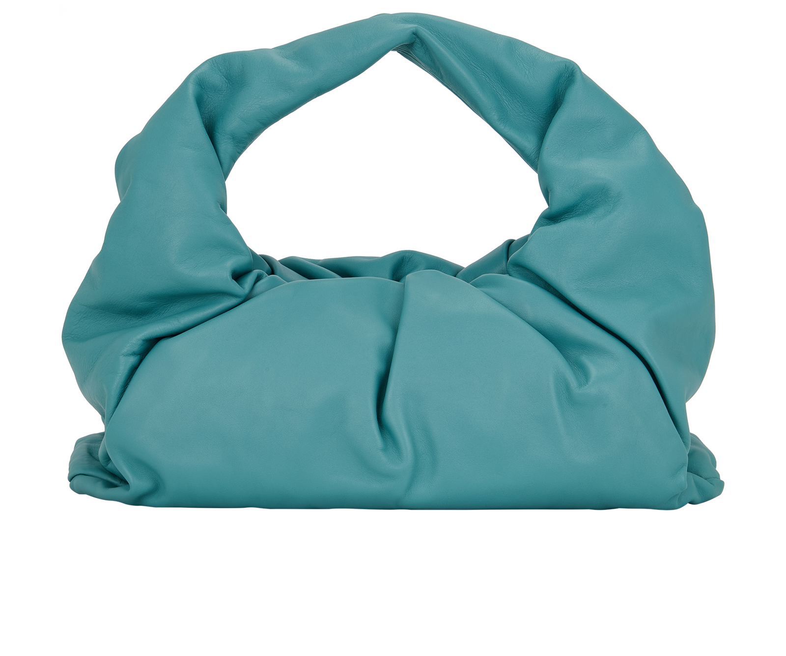 Shoulder Pouch, &pound;750, Handbags, Blue, Leather, Back view